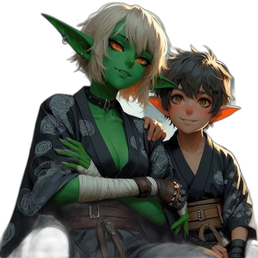 mask, staff, dragon, fantasy art, concept art, pixel art, anime, green transparent PNG cut-out