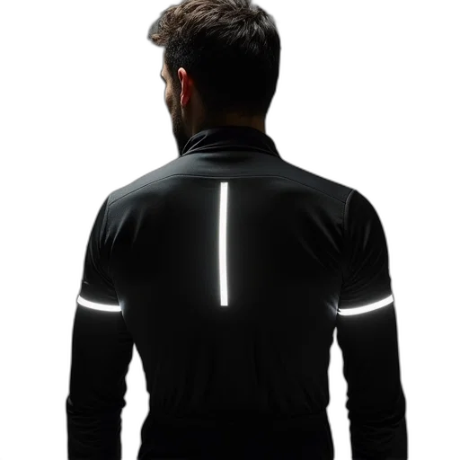 jacket, staff, cyberpunk, 3d render transparent PNG cut-out