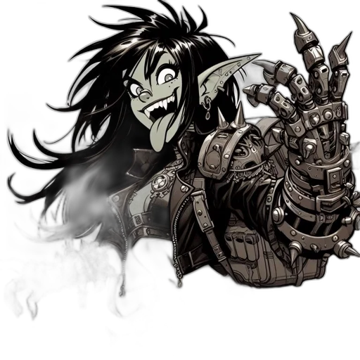mask, concept art, fantasy art, comic book art, cartoon, dark, illustrated, female transparent PNG cut-out