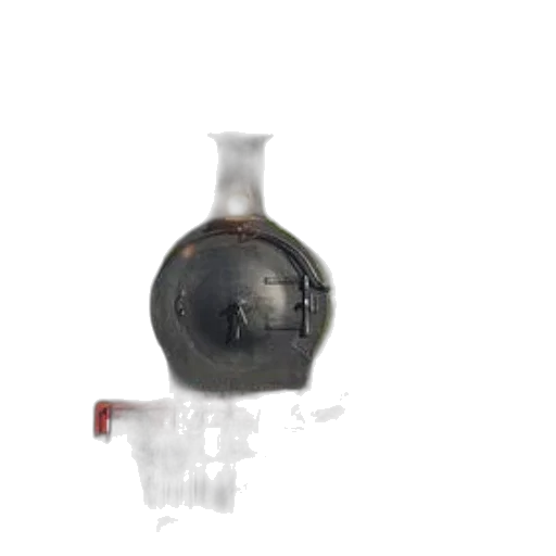 bottle, weapon, robot, staff, 3d render, concept art, photorealistic, pixel art transparent PNG cut-out
