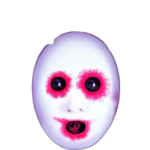 mask, face, creature, robot transparent PNG cut-out