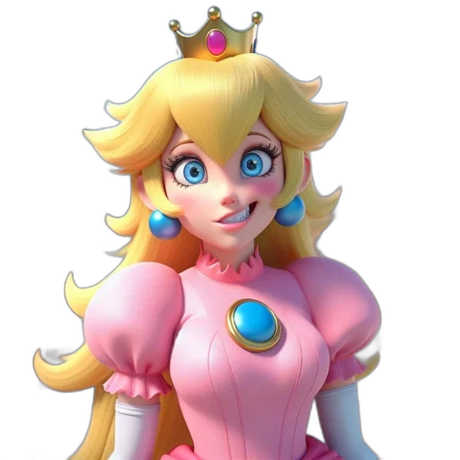 crown, dress, face, 3d render, concept art, fantasy art, pixel art, pastel transparent PNG cut-out