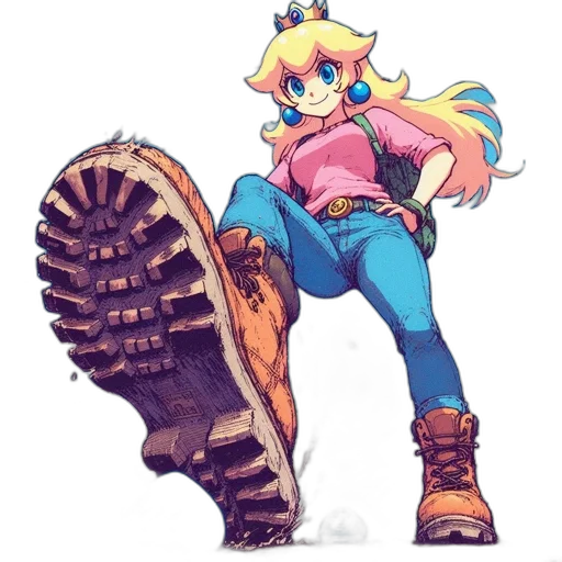weapon, shoes, robot, staff, watercolor, concept art, anime, pixel art transparent PNG cut-out