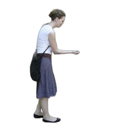 dress, staff, shoes, jacket, 3d render, concept art, woman, white transparent PNG cut-out