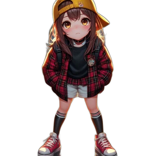 jacket, creature, hat, animal, anime, pixel art, cartoon, concept art transparent PNG cut-out