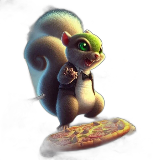 food, animal, staff, dragon, concept art, 3d render, fantasy art, photorealistic transparent PNG cut-out