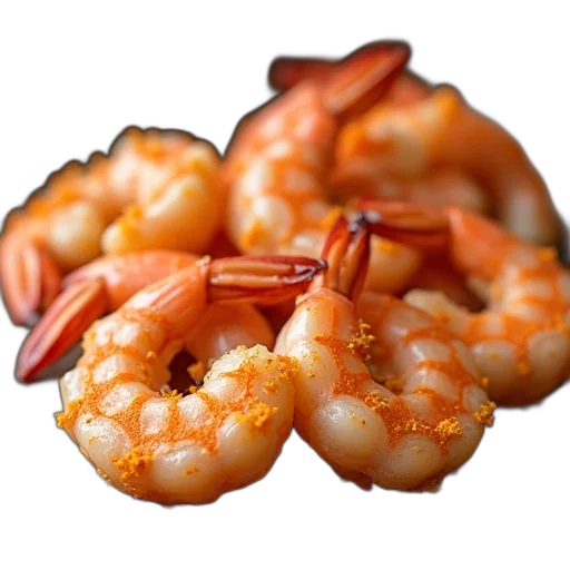 food, crown, animal, jewelry, 3d render, photorealistic, shrimp, tails transparent PNG cut-out