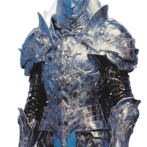 sword, dragon, staff, mask, concept art, fantasy art, comic book art, watercolor transparent PNG cut-out