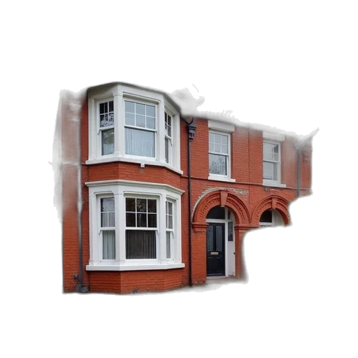 building, 3d render, photorealistic, bedroom transparent PNG cut-out