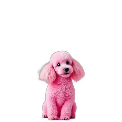 animal, creature, staff, hair, 3d render, photorealistic, vaporwave, concept art transparent PNG cut-out
