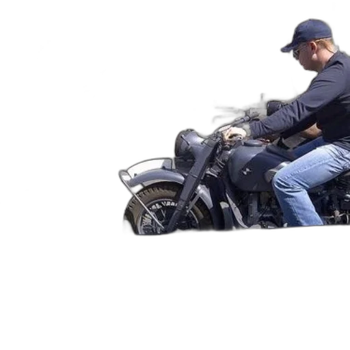 jacket, weapon, car, concept art, photorealistic, 3d render, man, motorcycle transparent PNG cut-out