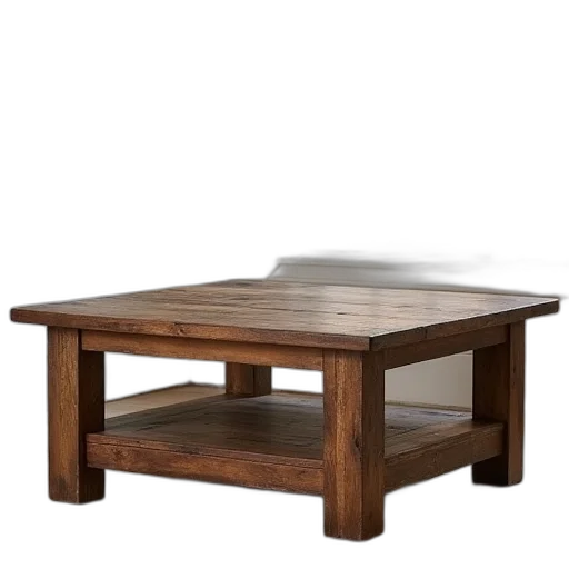 furniture, 3d render, rustic, farmhouse transparent PNG cut-out