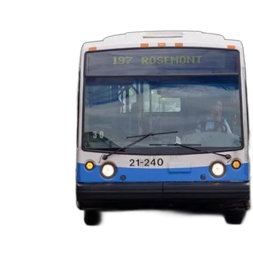 car, photorealistic, 3d render, concept art, blue, white, bus, route transparent PNG cut-out