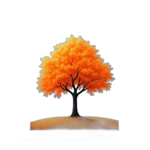 tree, crown, furniture, hat, 3d render, photorealistic, concept art, oil painting transparent PNG cut-out