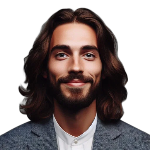 face, hair, staff, animal, photorealistic, cartoon, concept art, fantasy art transparent PNG cut-out