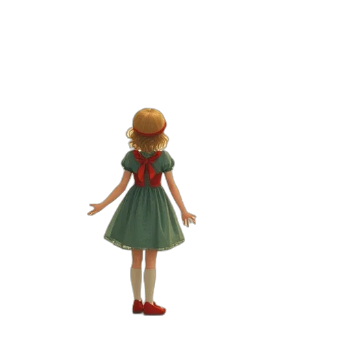 dress, robot, crown, hat, 3d render, concept art, pixel art, watercolor transparent PNG cut-out