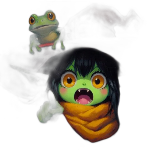 creature, dragon, mask, concept art, pixel art, fantasy art, photorealistic, fog transparent PNG cut-out
