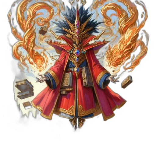 staff, dragon, jacket, mask, concept art, fantasy art, pixel art, anime transparent PNG cut-out