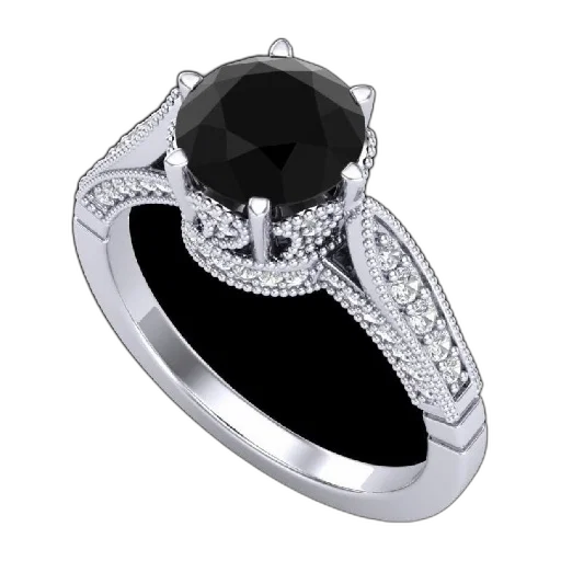 jewelry, crown, 3d render, image, showcases, elegant, ring, black transparent PNG cut-out