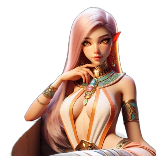 jewelry, staff, fantasy art, concept art, pixel art, 3d render, pastel, animated transparent PNG cut-out