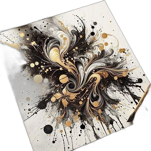 hair, photorealistic, watercolor, concept art, oil painting, golden, earth tones, dark transparent PNG cut-out
