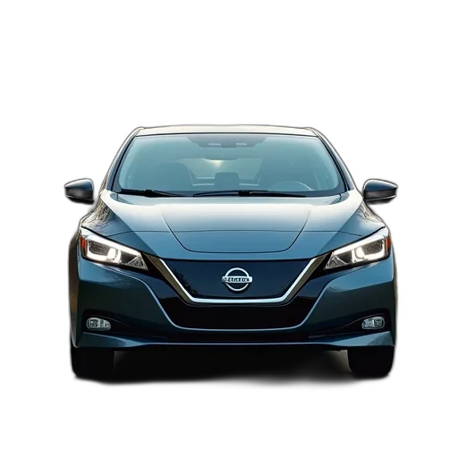 car, 2021, nissan, leaf transparent PNG cut-out
