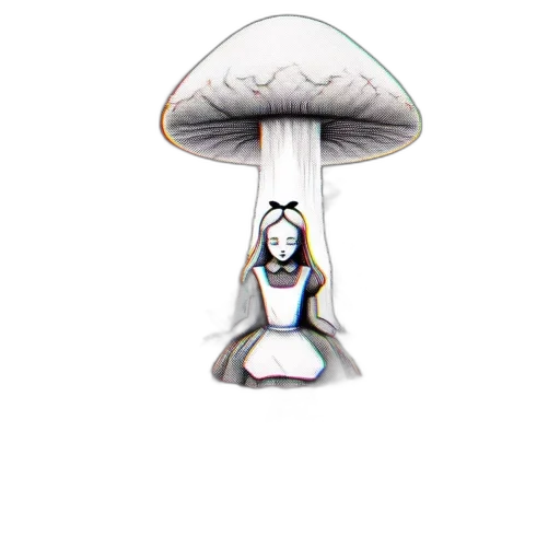 umbrella, hat, crown, mask, 3d render, concept art, pixel art, watercolor transparent PNG cut-out
