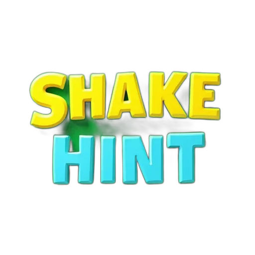 shoes, pixel art, 3d render, green, banner, word, shake, yellow transparent PNG cut-out