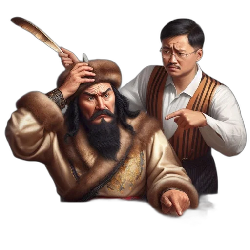staff, weapon, sword, face, oil painting, concept art, photorealistic, fantasy art transparent PNG cut-out