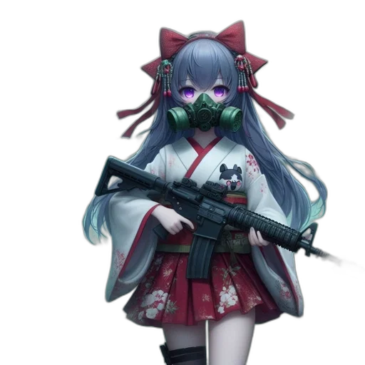 weapon, staff, sword, anime, concept art, fantasy art, cyberpunk, anime-style transparent PNG cut-out