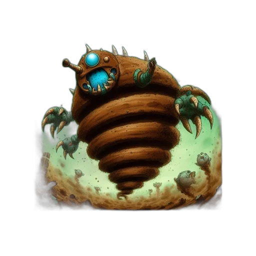 creature, animal, robot, dragon, concept art, fantasy art, pixel art, 3d render transparent PNG cut-out