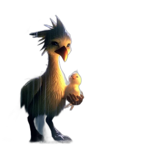 animal, creature, dragon, concept art, 3d render, fantasy art, photorealistic, rainstorm transparent PNG cut-out