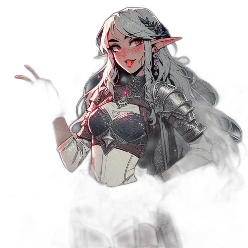 dress, jacket, crown, weapon transparent PNG cut-out