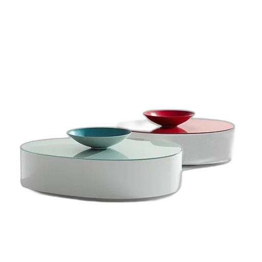 jewelry, furniture, 3d render, pastel, modern, minimalist, coffee, table transparent PNG cut-out