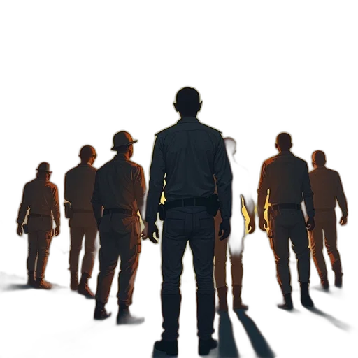 staff, concept art, comic book art, 3d render transparent PNG cut-out