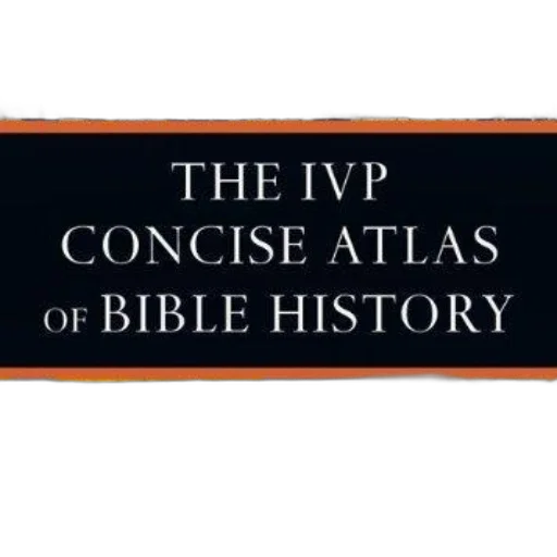 ivp, concise, atlas, bible, history, book, cover, featuring transparent PNG cut-out