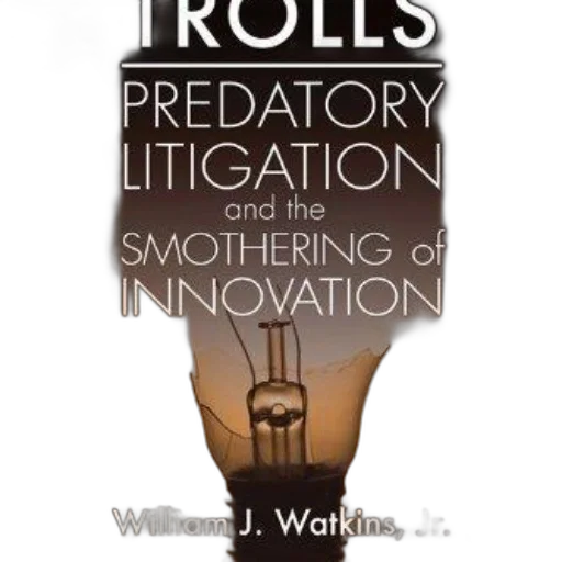 predatory, litigation, smothering, innovation, william, watkins, broken, light transparent PNG cut-out