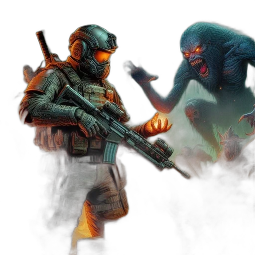 concept art, fantasy art, pixel art, comic book art, outer space, fog, underwater, fire transparent PNG cut-out