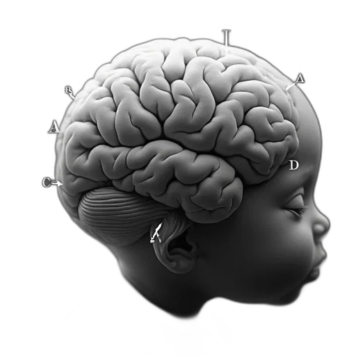 crown, face, robot, mask, 3d render, concept art, photorealistic, grayscale transparent PNG cut-out