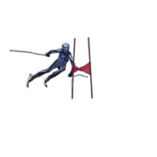 staff, furniture, weapon, sword, pixel art, 3d render, skier, navigates transparent PNG cut-out