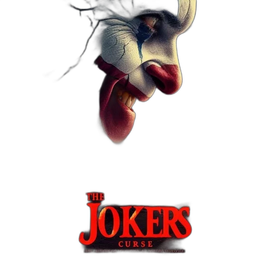jacket, concept art, comic book art, cartoon, 3d render, menacing, clown, cracked transparent PNG cut-out