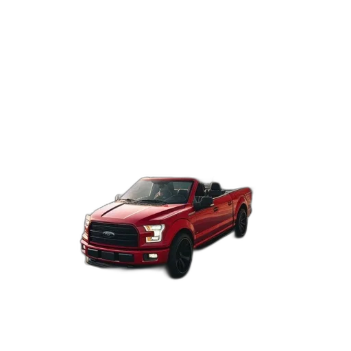 car, weapon, animal, 3d render, photorealistic, concept art, red, pickup transparent PNG cut-out