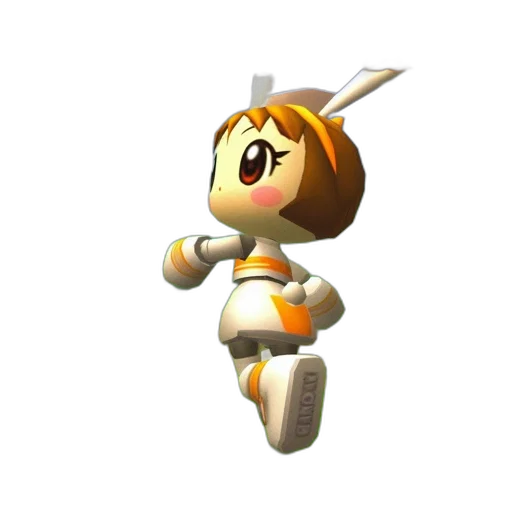 robot, weapon, staff, animal, 3d render, concept art, pixel art, golden transparent PNG cut-out