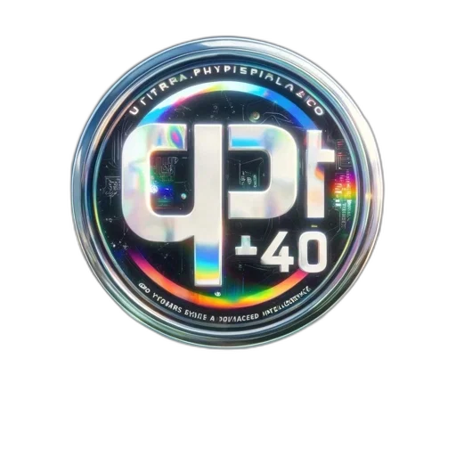 3d render, vaporwave, futuristic, landscape, features, circular, emblem, text transparent PNG cut-out