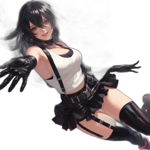 weapon, concept art, fantasy art, photorealistic, 3d render, monochrome, dark, animated transparent PNG cut-out