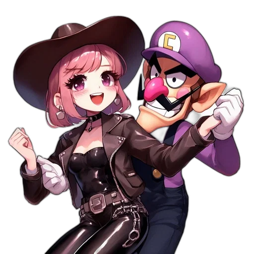 hat, weapon, staff, jacket, pixel art, anime, concept art, cartoon transparent PNG cut-out