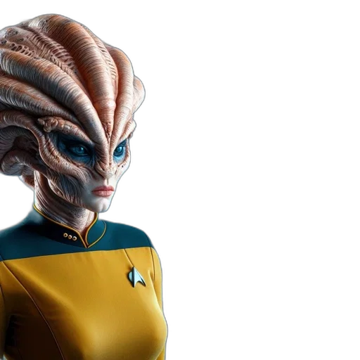 creature, mask, hat, face, concept art, outer space, ethereal, female transparent PNG cut-out
