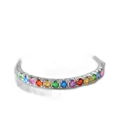 jewelry, crown, close-up, image, silver, crystal, bracelet, white transparent PNG cut-out