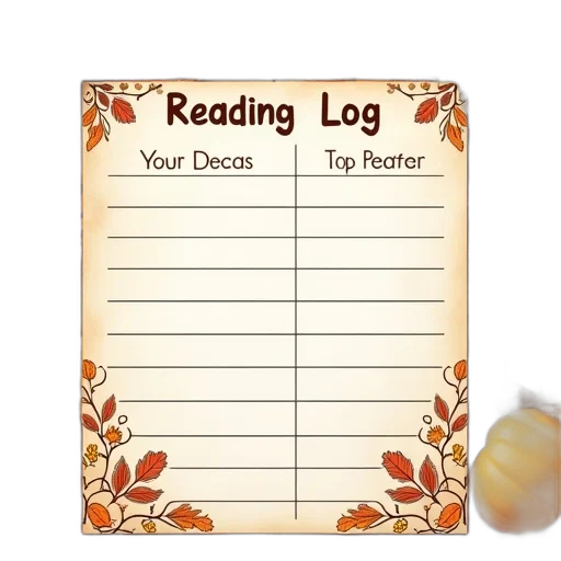 autumn, reading, log, great, way, engage, skills, prek transparent PNG cut-out