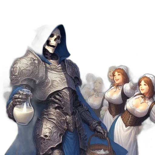 mask, staff, concept art, fantasy art, comic book art, pixel art, fog, snow transparent PNG cut-out